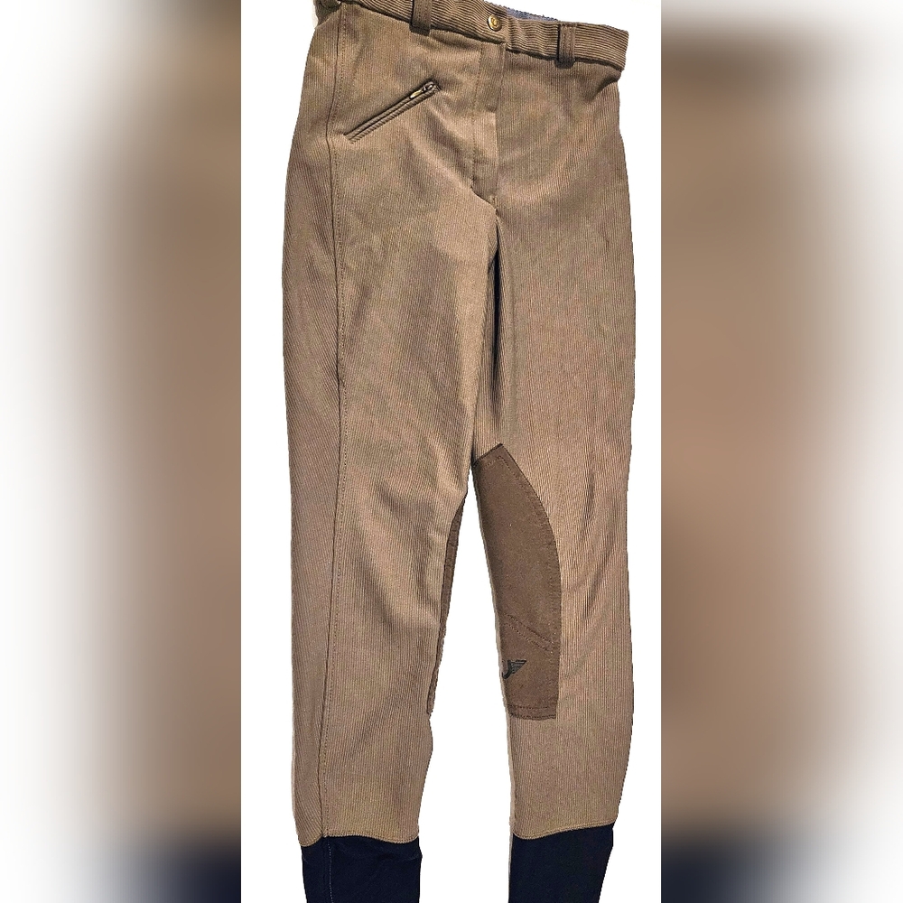 Women’s Beige Riding Breeches Pants